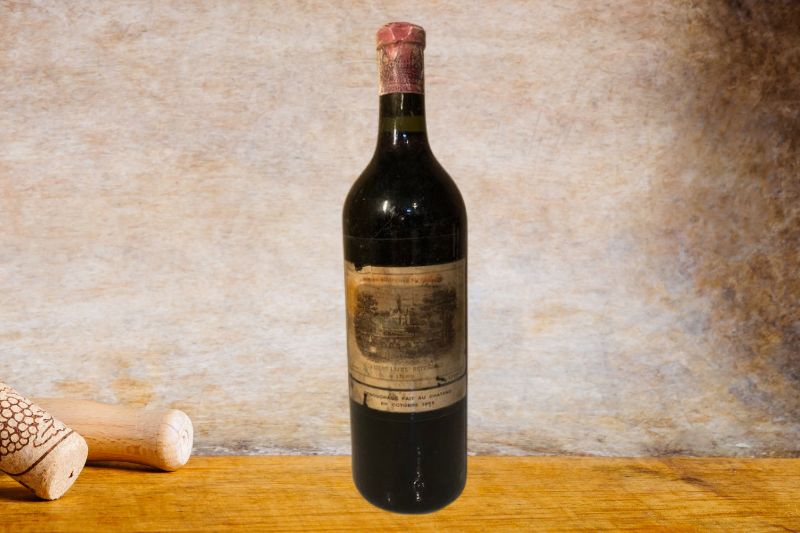 rượu vang đắt tiền Chateau Lafite 1869