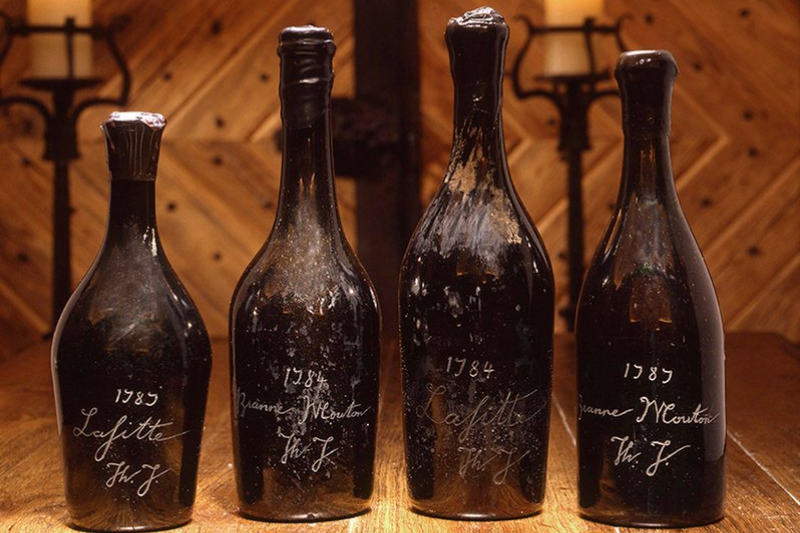 rượu vang đắt tiền Chateau Lafite 1787